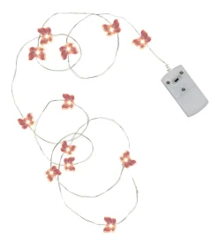 DEW DROP Ljusslinga 110cm Rosa