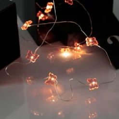 DEW DROP Ljusslinga 110cm Rosa