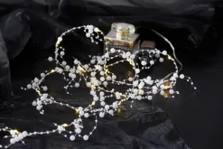 DEW DROP Ljusslinga 190cm Vit