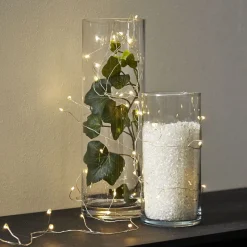 DEW DROP Ljusslinga 100L 6m Silver/Daylight