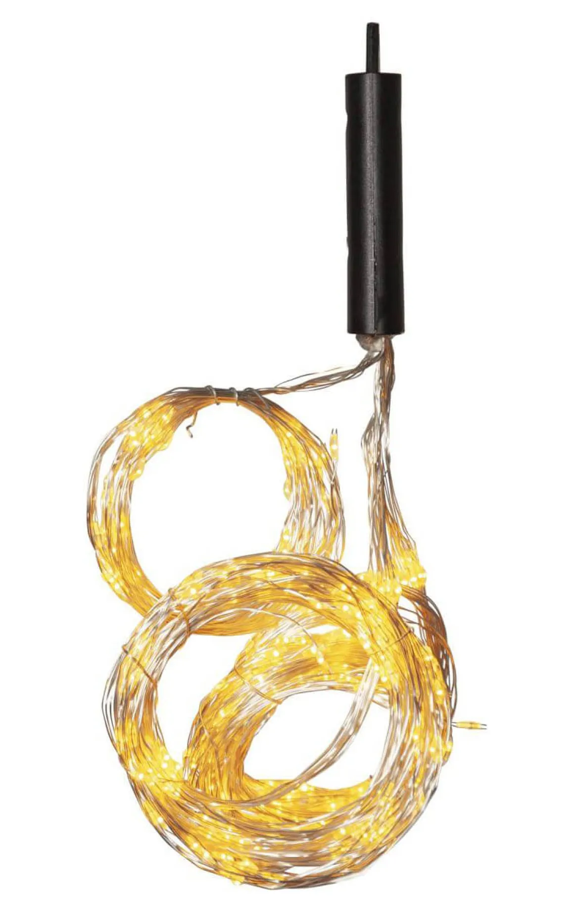 DEW DROP Ljusslinga 2m 360LED Varmvit/Silver