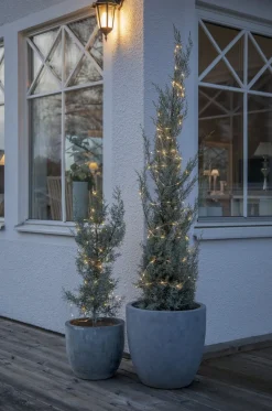 DEW DROP Ljusslinga Utomhus 20m IP44 Silver