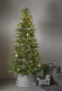 DEW DROP MICRO Julgransslinga 160LED Varmvit/Grön