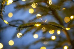 DEW DROP MICRO Ljusslinga 15m 200LED Varmvit/Grön