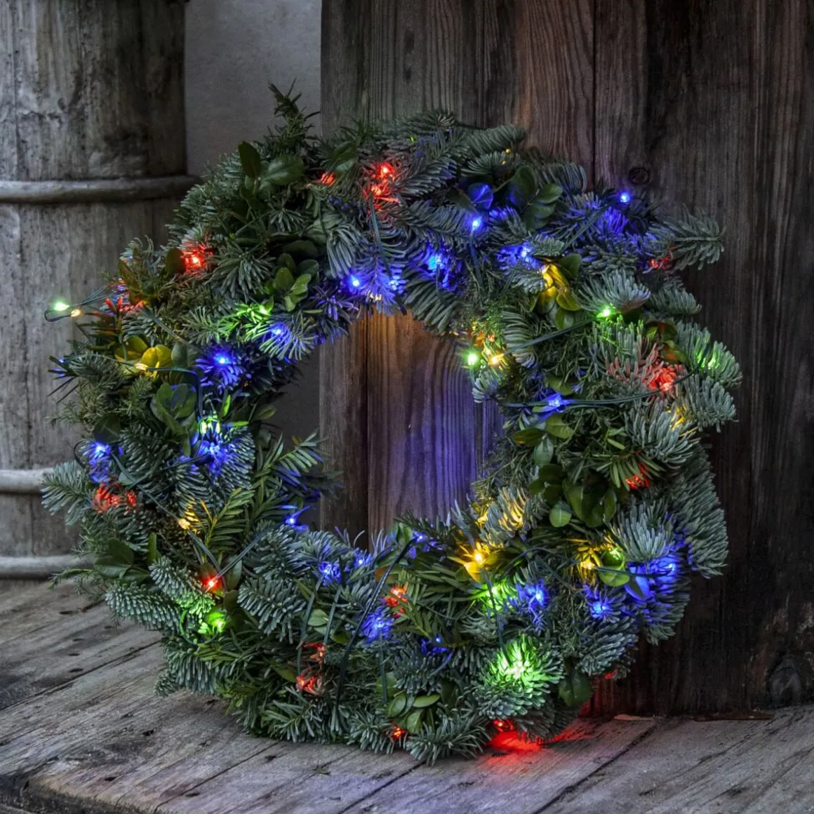 DEW DROP MICRO Ljusslinga Batteri 7,2m 96LED Multi/Grön