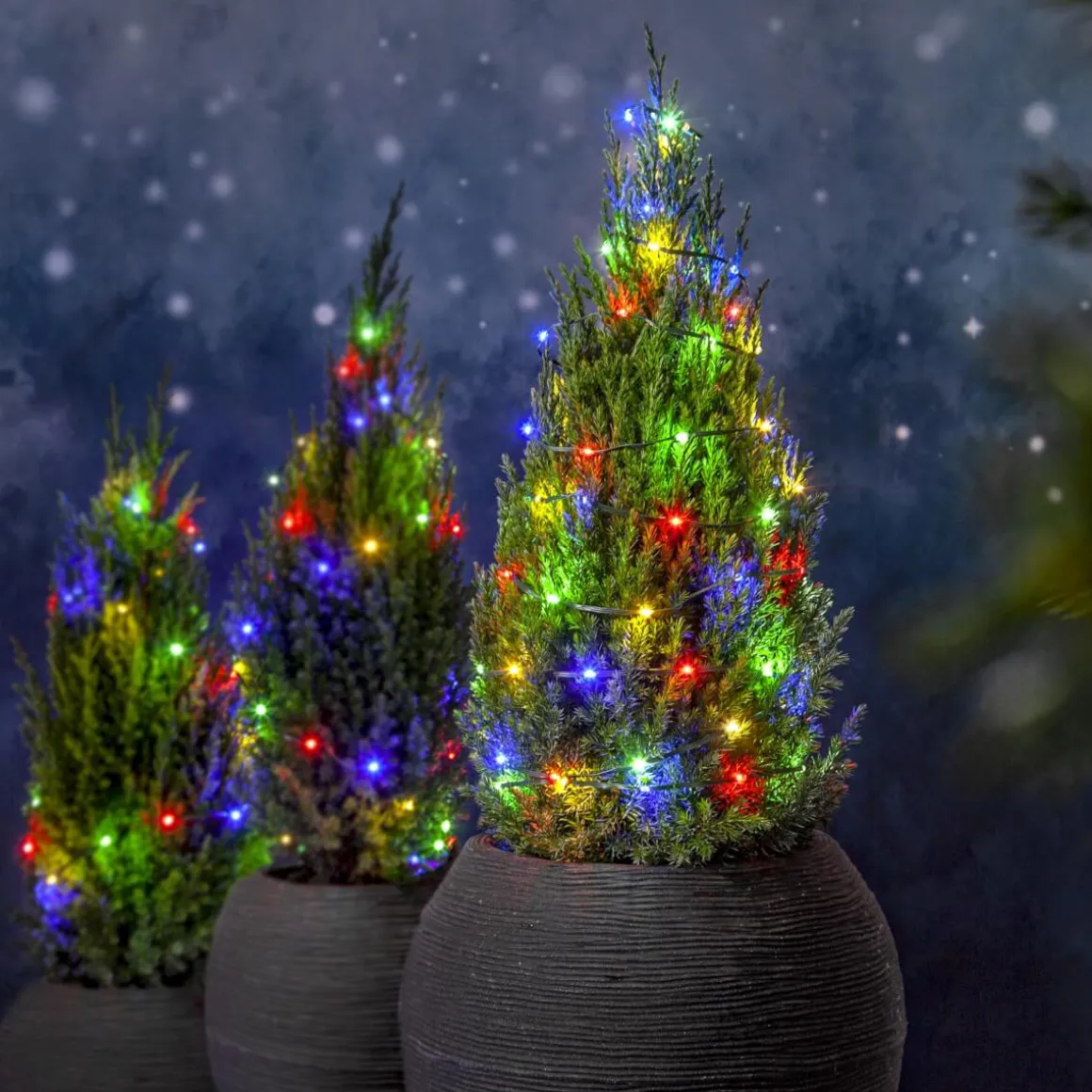 DEW DROP MICRO Ljusslinga 36m 480LED Multi/Grön