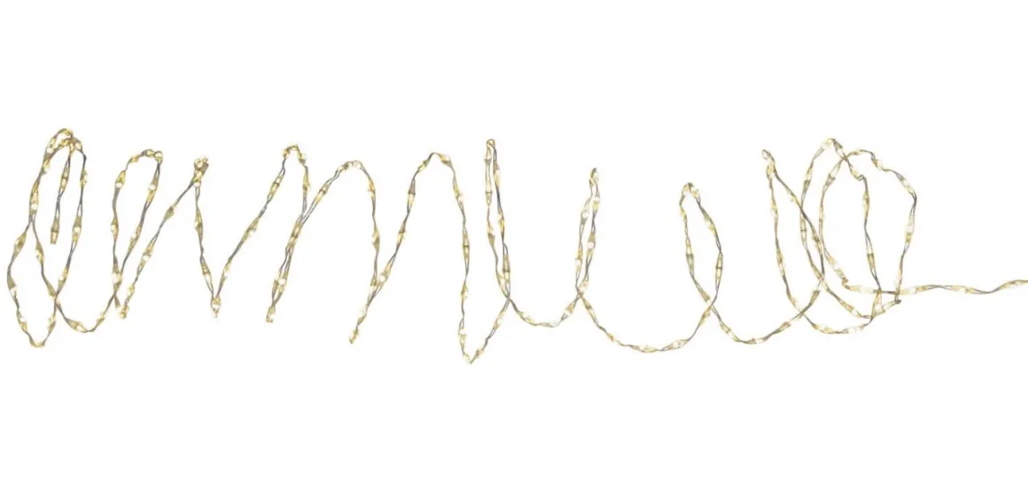 DEW DROP MOLD Ljusslinga 225cm 150LED Daylight/Silver