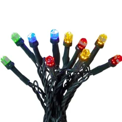 DIAMOND STAR LIGHT Ljusslinga 200L 15m Svart/Flerfärgad IP44