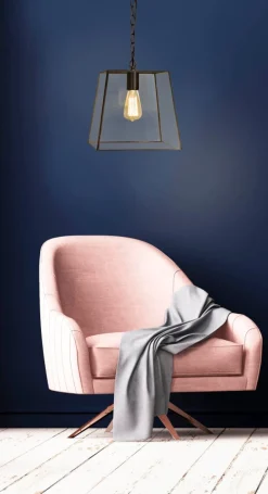 DIPLOMAT Takpendel 1L 28cm Svart/Klar