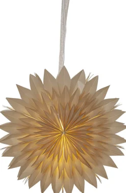 DIS Pappersstjärna 50cm Beige
