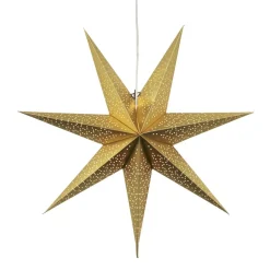 DOT Pappersstjärna 70cm Guld