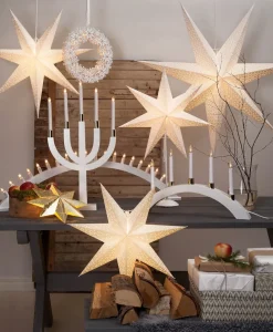 DOT Pappersstjärna 70cm Vit