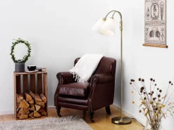 DUETT Golvlampa 140cm Antik/Vit