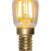 E14 Amber Päronlampa 0.5W 2000k 30lm LED-Lampa
