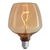 E27 BRANDY 0 3-steg Dimbar 4/2.2/0.9W 1800K LED-Lampa
