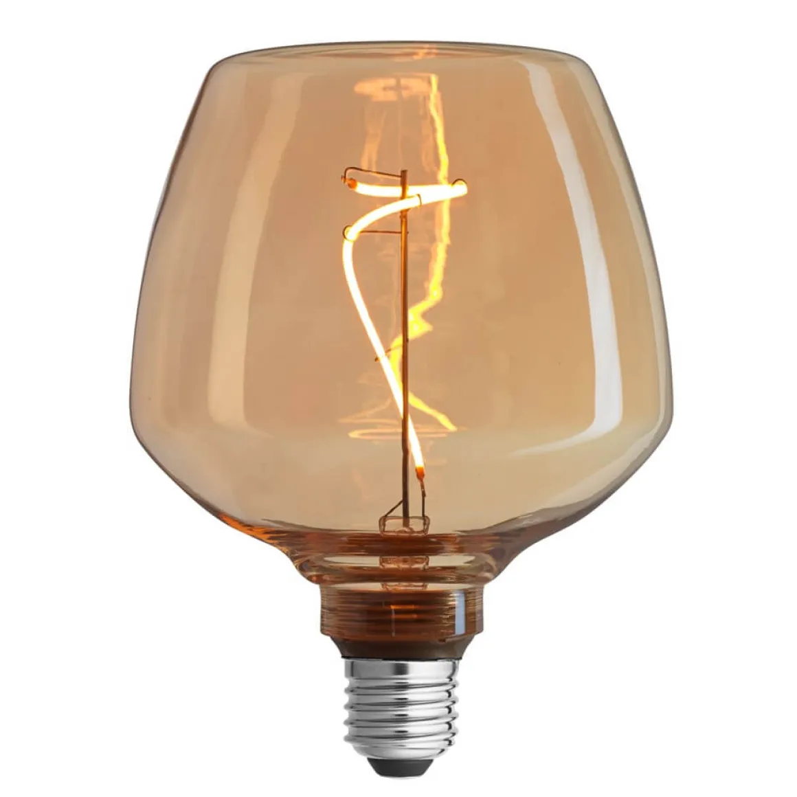 E27 BRANDY 0 3-steg Dimbar 4/2.2/0.9W 1800K LED-Lampa