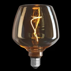 E27 BRANDY 0 3-steg Dimbar 4/2.2/0.9W 1800K LED-Lampa