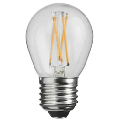 E27 Classic Klot 4W 2700K 400lm Klar LED-lampa
