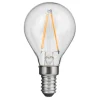 E14 Classic Klot 0,8W 2700K 80lm Klar LED-lampa