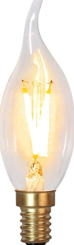 E14 CosyLight SoftGlow 0.5W 2100K 30lm Klar LED-Lampa