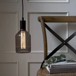 E27 Decoled New Generation Classic Svart 1W 2000K 50lm LED-Lampa