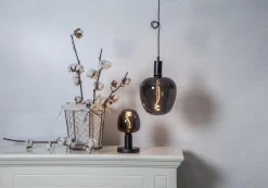 E27 Decoled 2W 2200K 40lm Svart LED-Lampa