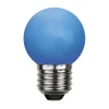 E27 Dekoration Party Klot 1W Blå LED-Lampa