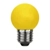 E27 Dekoration Party Klot 1W Gul LED-Lampa