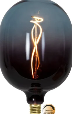 E27 DesignGlob 17,5cm Dimbar 4W 2400K 72lm Blå LED-Lampa