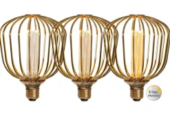 E27 DesignGlob13 Metall 4.3W 1800K 180lm LED-Lampa