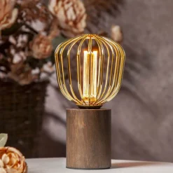 E27 DesignGlob13 Metall 4.3W 1800K 180lm LED-Lampa