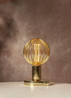 E27 DesignGlob12 Metall 4.3W 1800K 180lm LED-Lampa