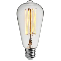 E27 Edison LED Navigation Klar 2W Dimbar