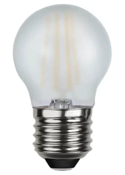 E27 Frostad Klot 4W 2700K 450lm LED-Lampa