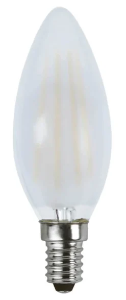 E14 Frostad Kronljus 4W 2700K 400lm LED-Lampa