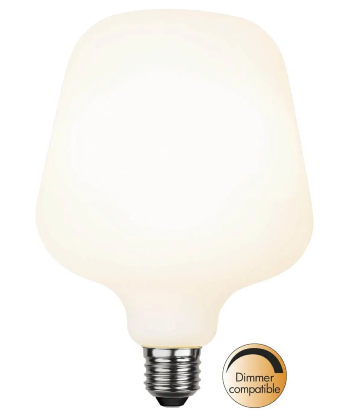 E27 FUNKIS ST125 Opal 5.6W 2700K 420lm LED-Lampa