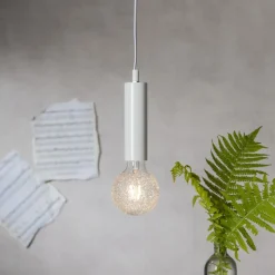 E27 GLANS Sladdställ 3,5m Vit