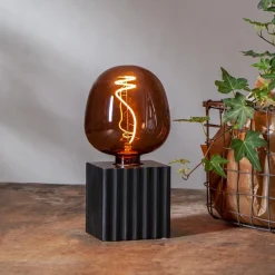 E27 Glob125 Decoled Brun 2W 1800K 45lm LED-Lampa