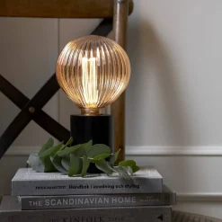 E27 Glob125 Decoled New Generation Classic Amber 1W 1800K 50lm LED-Lampa