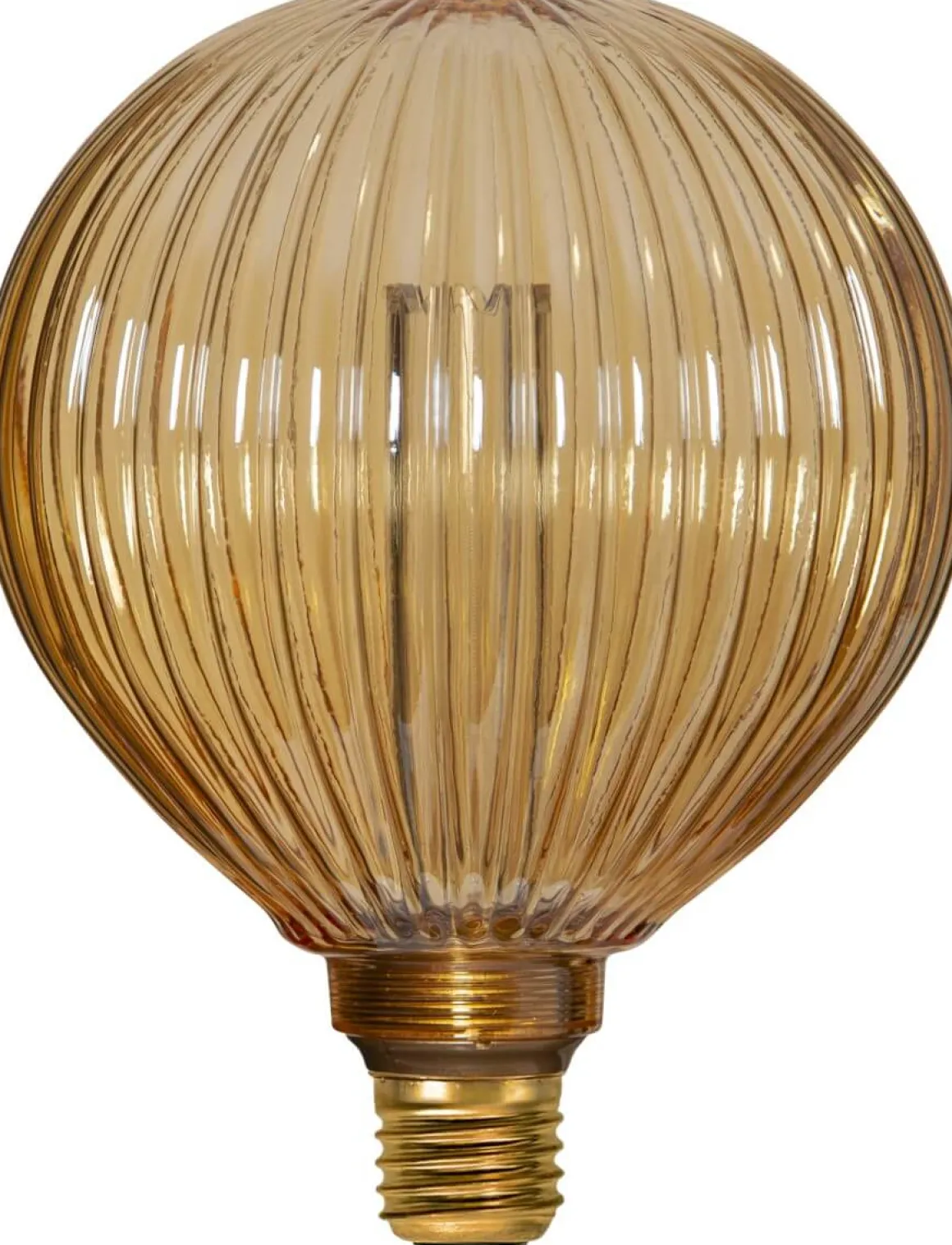 E27 Glob125 Decoled New Generation Classic Amber 1W 1800K 50lm LED-Lampa