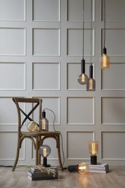 E27 Glob125 Decoled New Generation Classic Amber 1W 1800K 50lm LED-Lampa