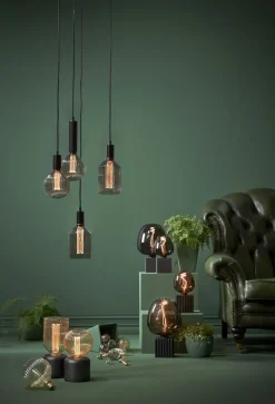 E27 Glob125 Decoled New Generation Classic Amber 1W 1800K 50lm LED-Lampa