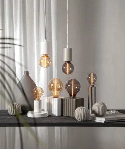 E27 Glob80 DecoLed 3-Steg Dimbar Minne 2W 1800K 100lm Amber