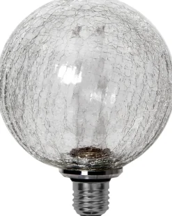 E27 Glob125 Decoled 1W 2000K 50lm Bubblig LED-Lampa