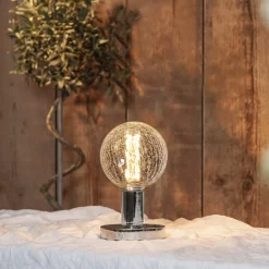 E27 Glob125 Decoled 1W 2000K 50lm Bubblig LED-Lampa