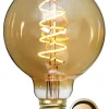 E27 Glob95 Dimbar Decoled Amber 3.2W 2000K 150lm LED-Lampa