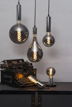 E27 Glob125 Dimbar Spiral Rökfärgad 2W 2100K 40lm LED-Lampa