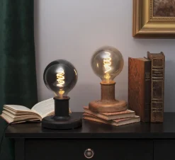 E27 Glob125 Dimbar Spiral Rökfärgad 2W 2100K 40lm LED-Lampa