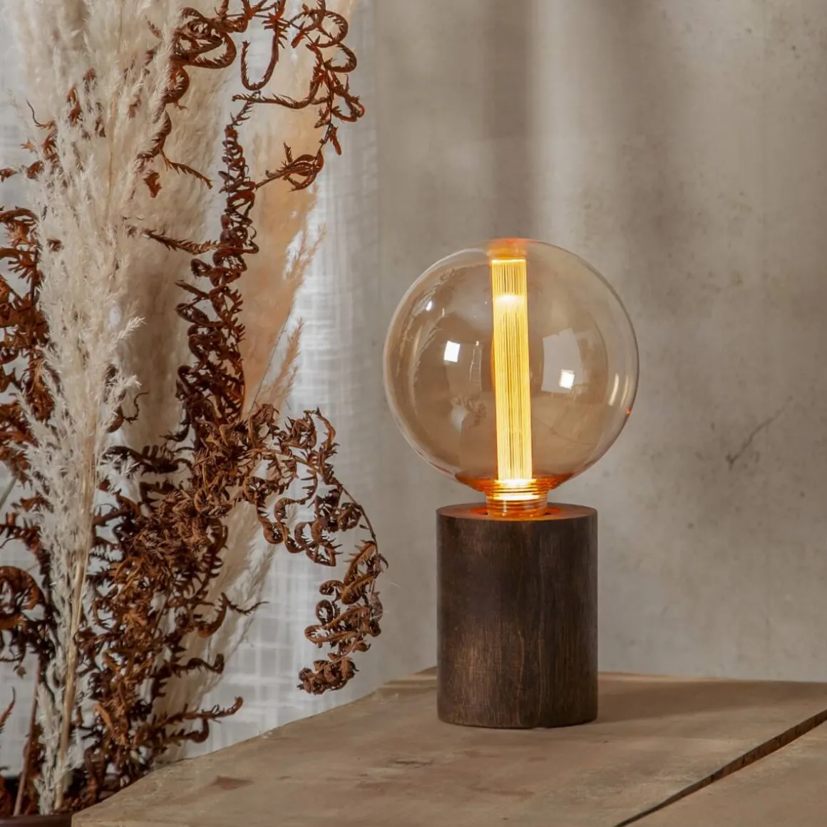 E27 Glob125 New Gen Classic Mood Amber 2W 1700K 100lm LED-Lampa