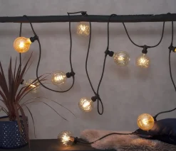 E27 Glob125 Plain Amber 0.75W 2000K 80lm LED-Lampa